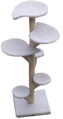 Compact Stratus tree with one small and four medium dishes