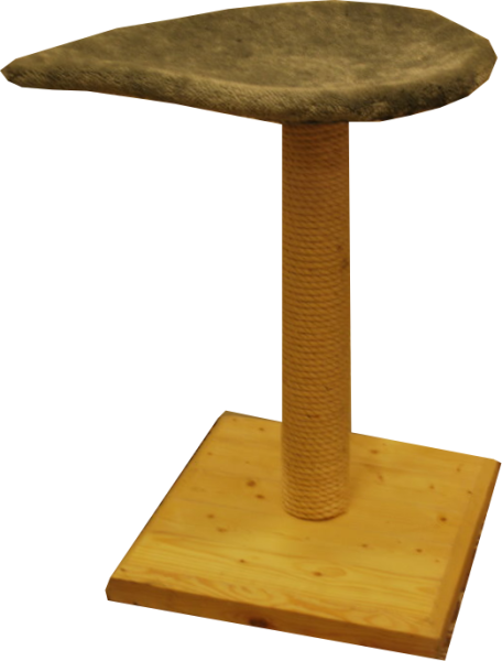 One-tier Classic tree with a leaf