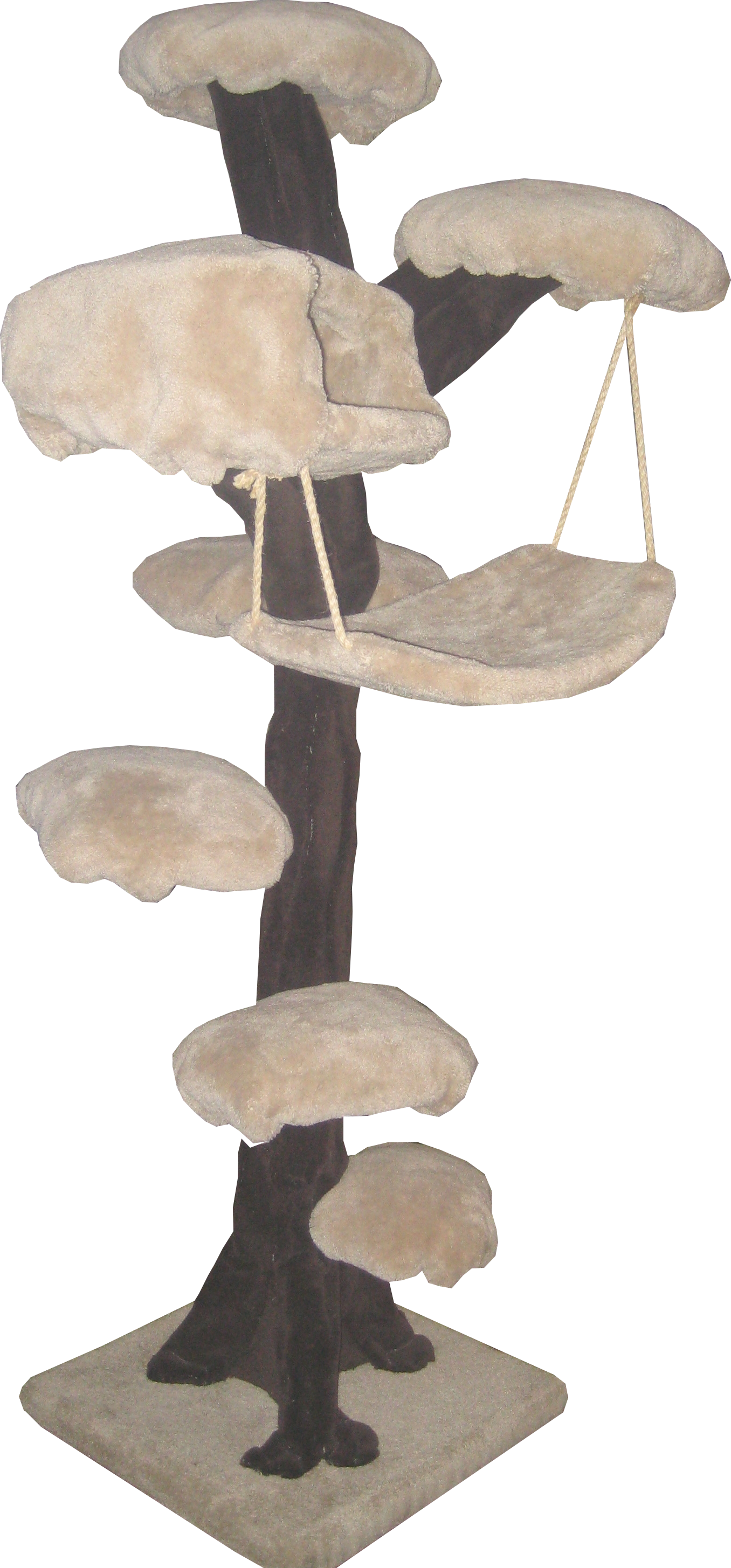 Fantasy tree with one cave